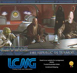 #83 Death In The Arena 2002 Topps Star Wars Attack of the Clones