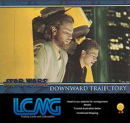 #94 Young Lovers Get The "Brush" 2002 Topps Star Wars Attack of the Clones