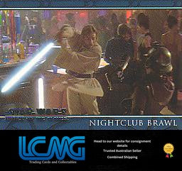 #99 Jedi Tall And Jedi Small 2002 Topps Star Wars Attack of the Clones