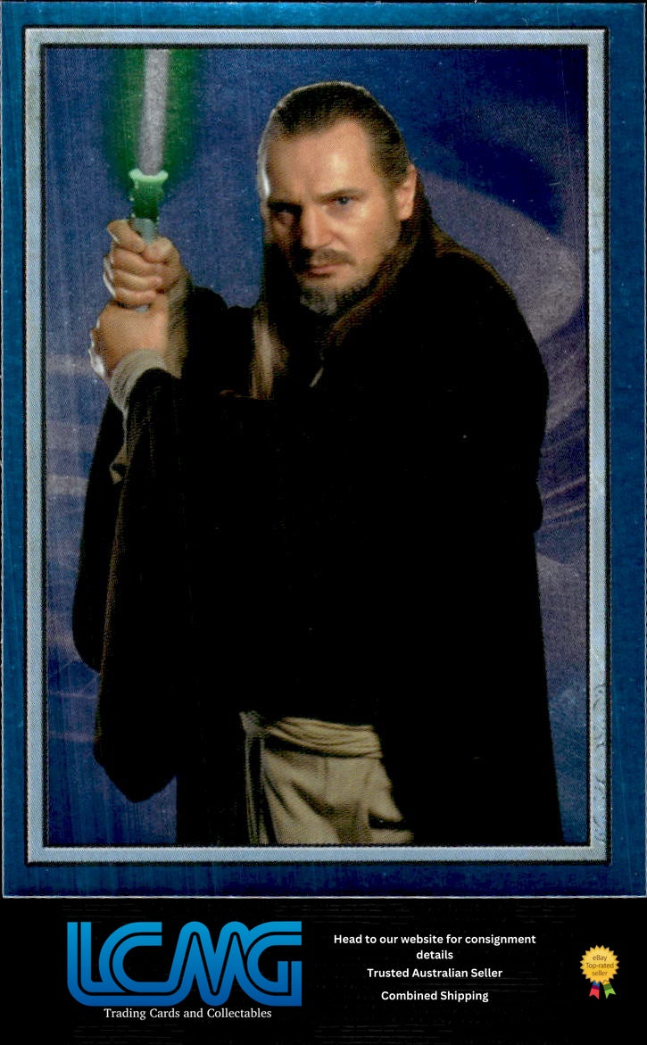 #G Foil Sticker 2002 Topps Merlin Star Wars Attack of the Clones