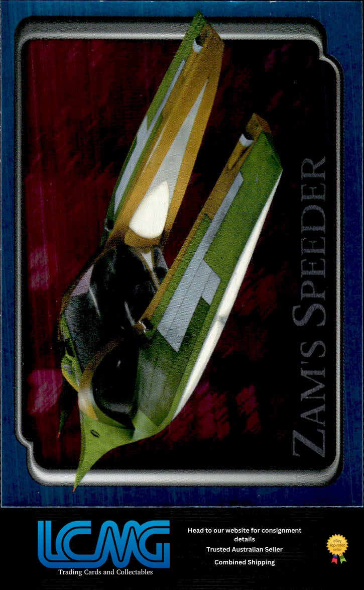 #82 R2-D2 Foil Sticker 2002 Topps Merlin Star Wars Attack of the Clones