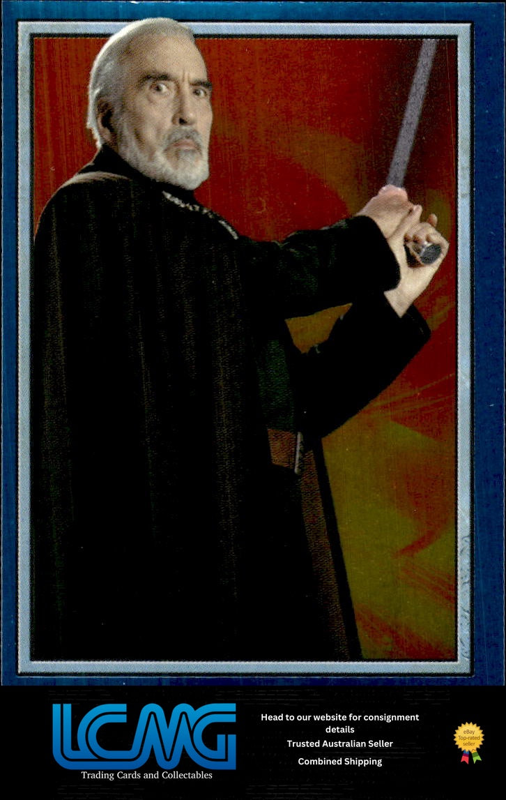 #177 C-3PO Foil Sticker 2002 Topps Merlin Star Wars Attack of the Clones