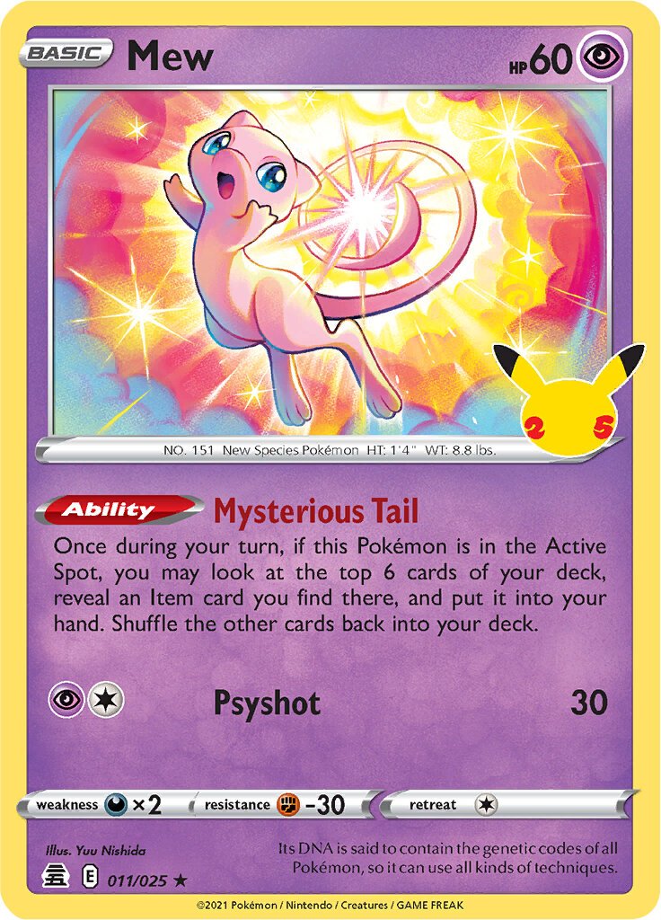 Mew 011/025 celebrations-11