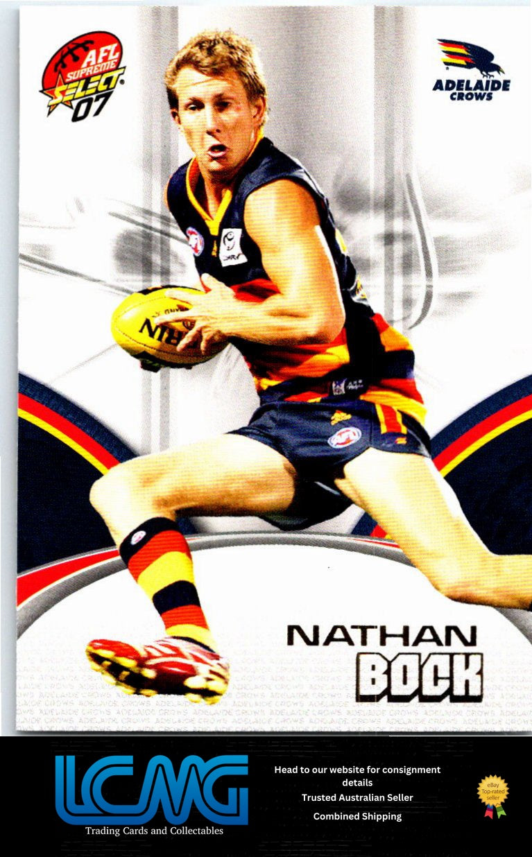 NATHAN BOCK 2007 AFL Supreme 07sup-05