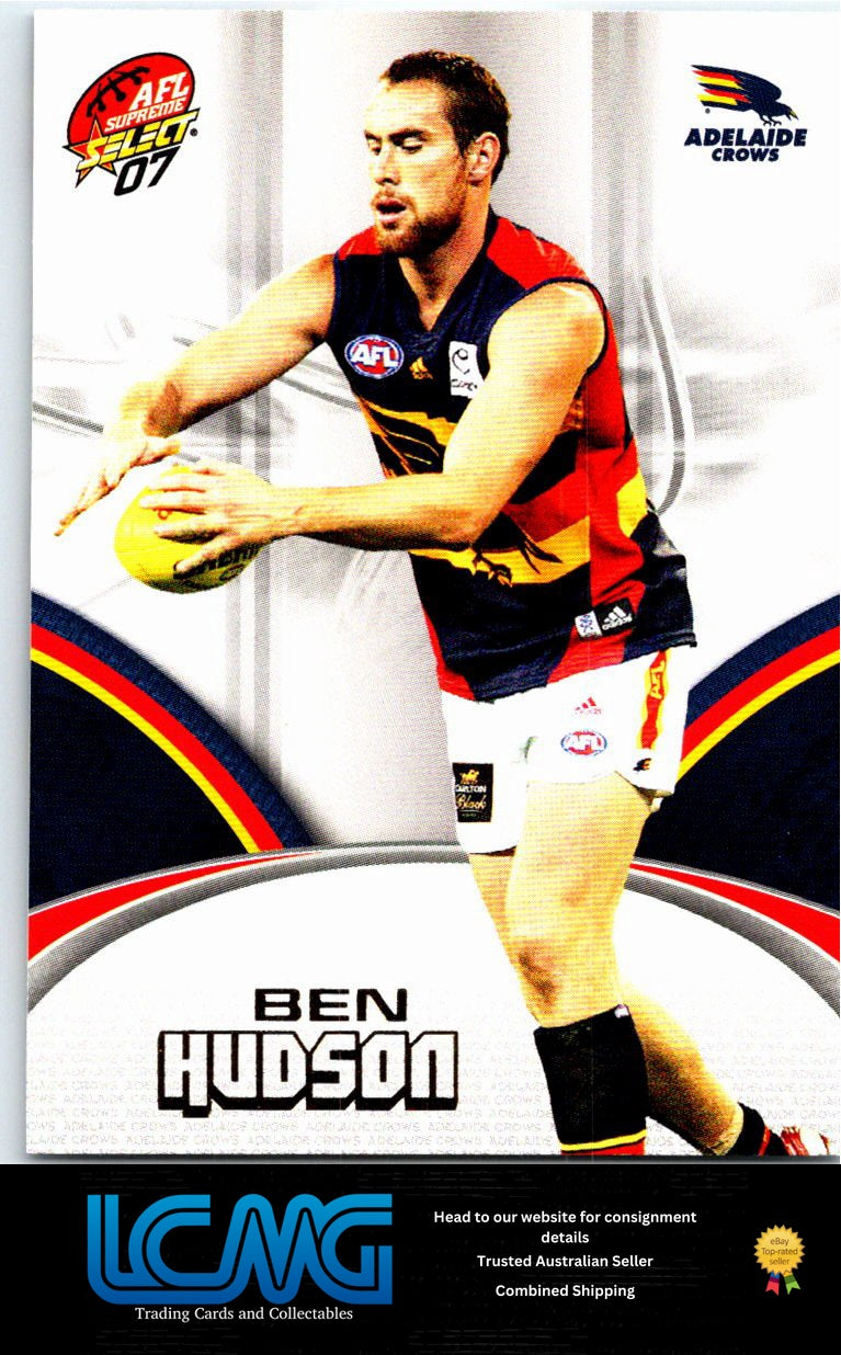 BEN HUDSON 2007 AFL Supreme 07sup-09