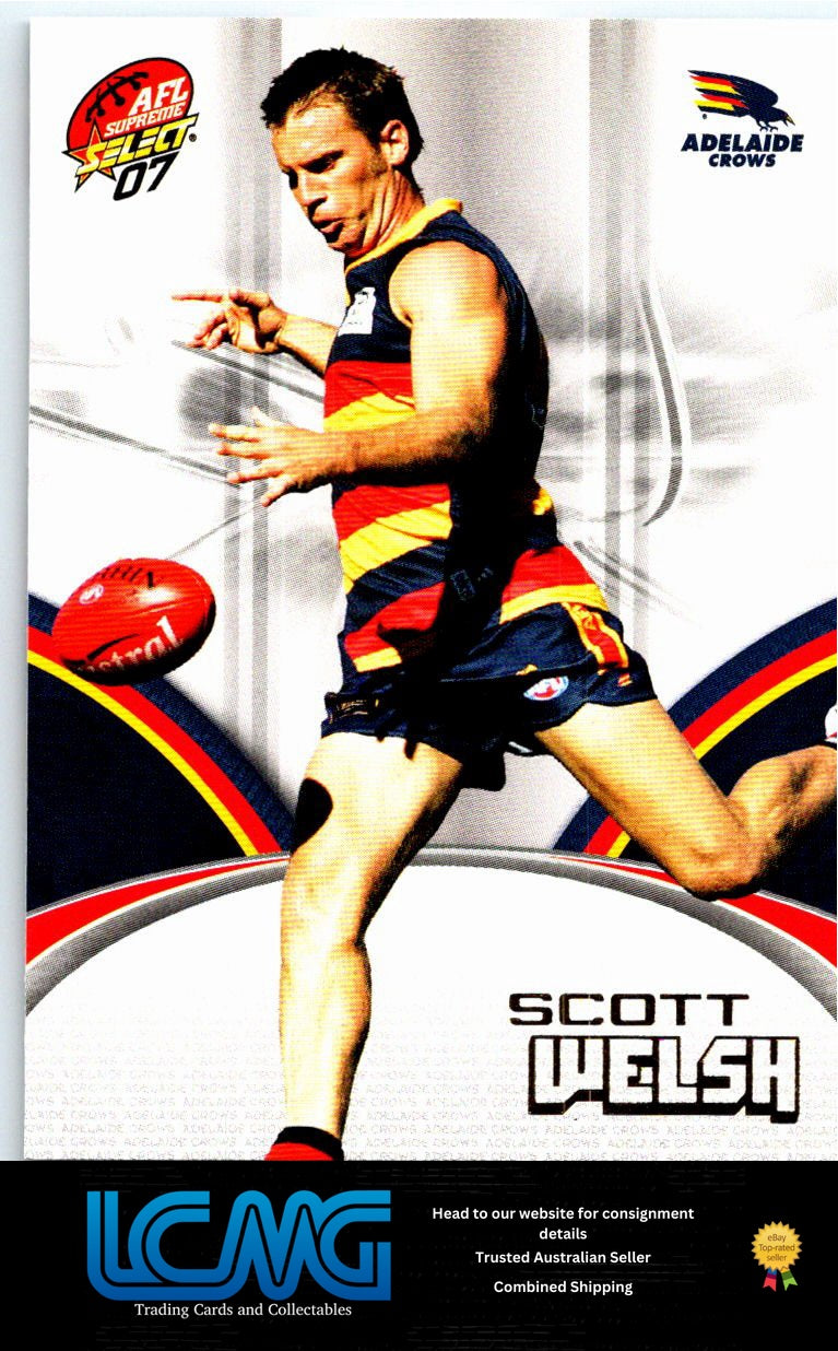 SCOTT WELSH 2007 AFL Supreme 07sup-15