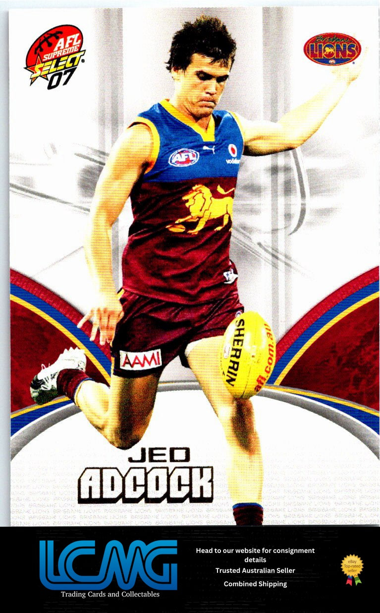 JED ADCOCK 2007 AFL Supreme 07sup-17