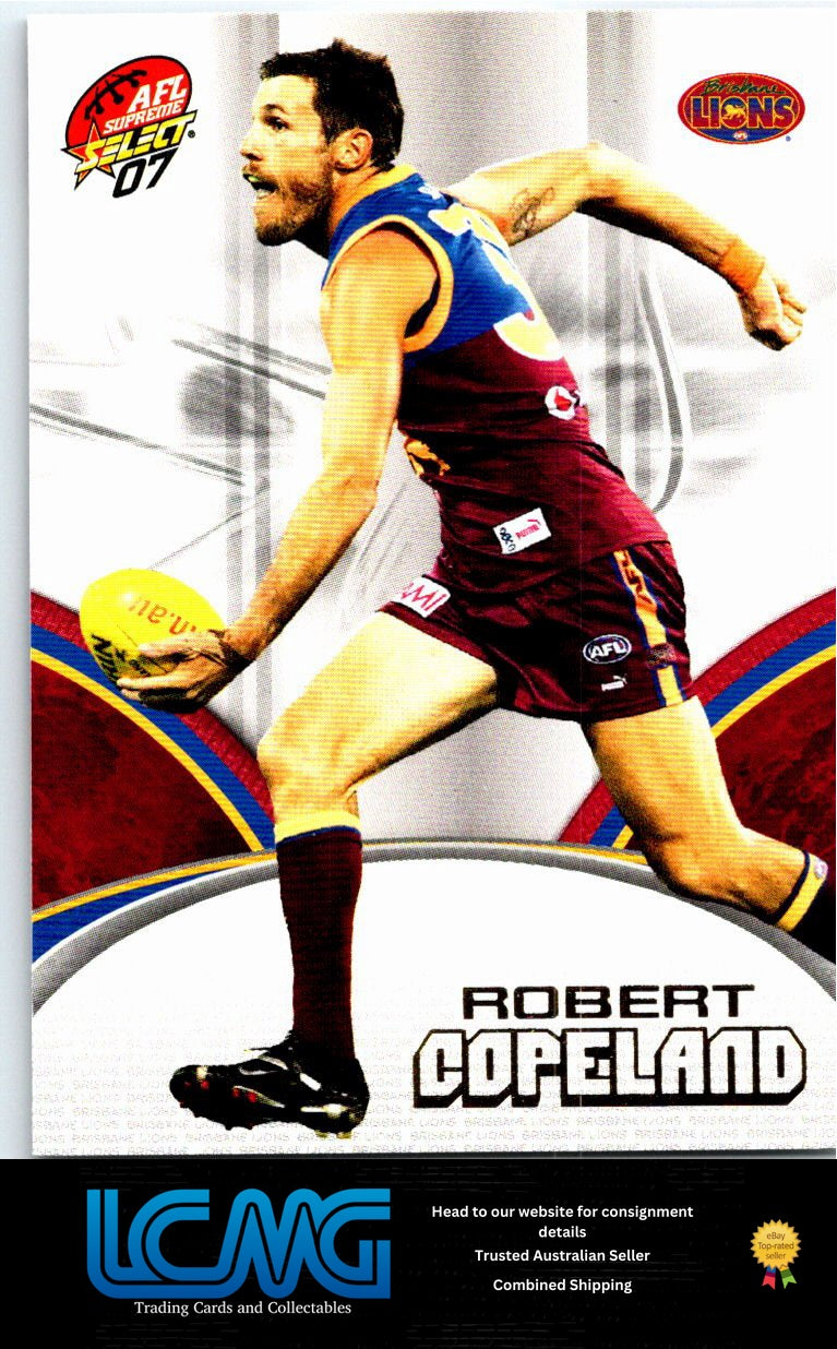 ROBERT COPELAND 2007 AFL Supreme 07sup-20