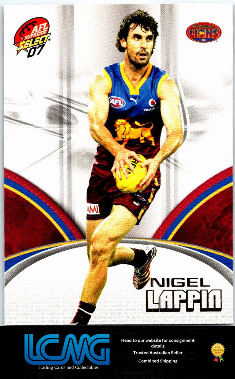 NIGEL LAPPIN 2007 AFL Supreme 07sup-23