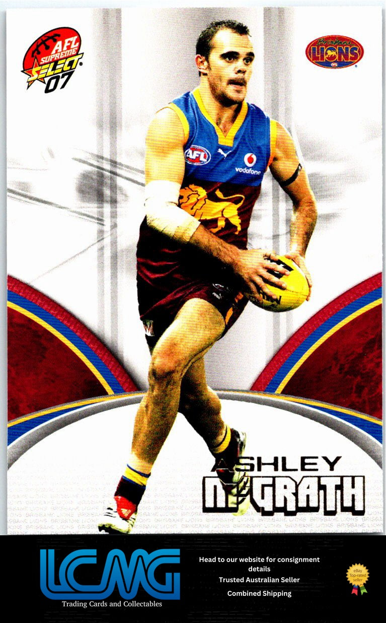 ASHLEY MCGRATH 2007 AFL Supreme 07sup-24