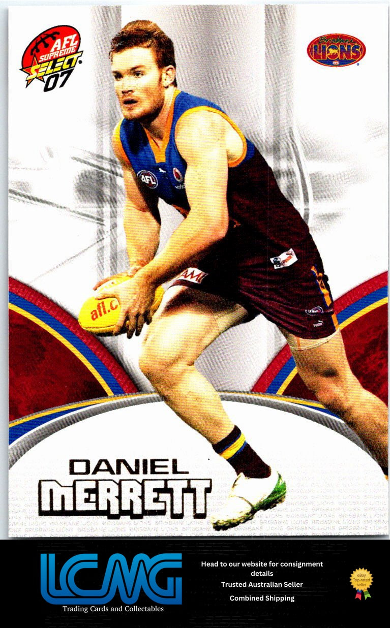 DANIEL MERRETT 2007 AFL Supreme 07sup-25