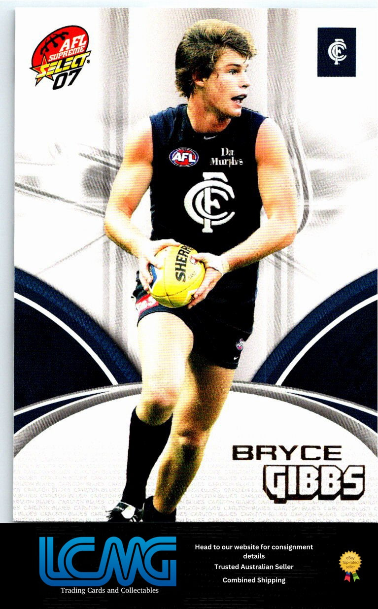 BRYCE GIBBS 2007 AFL Supreme 07sup-30
