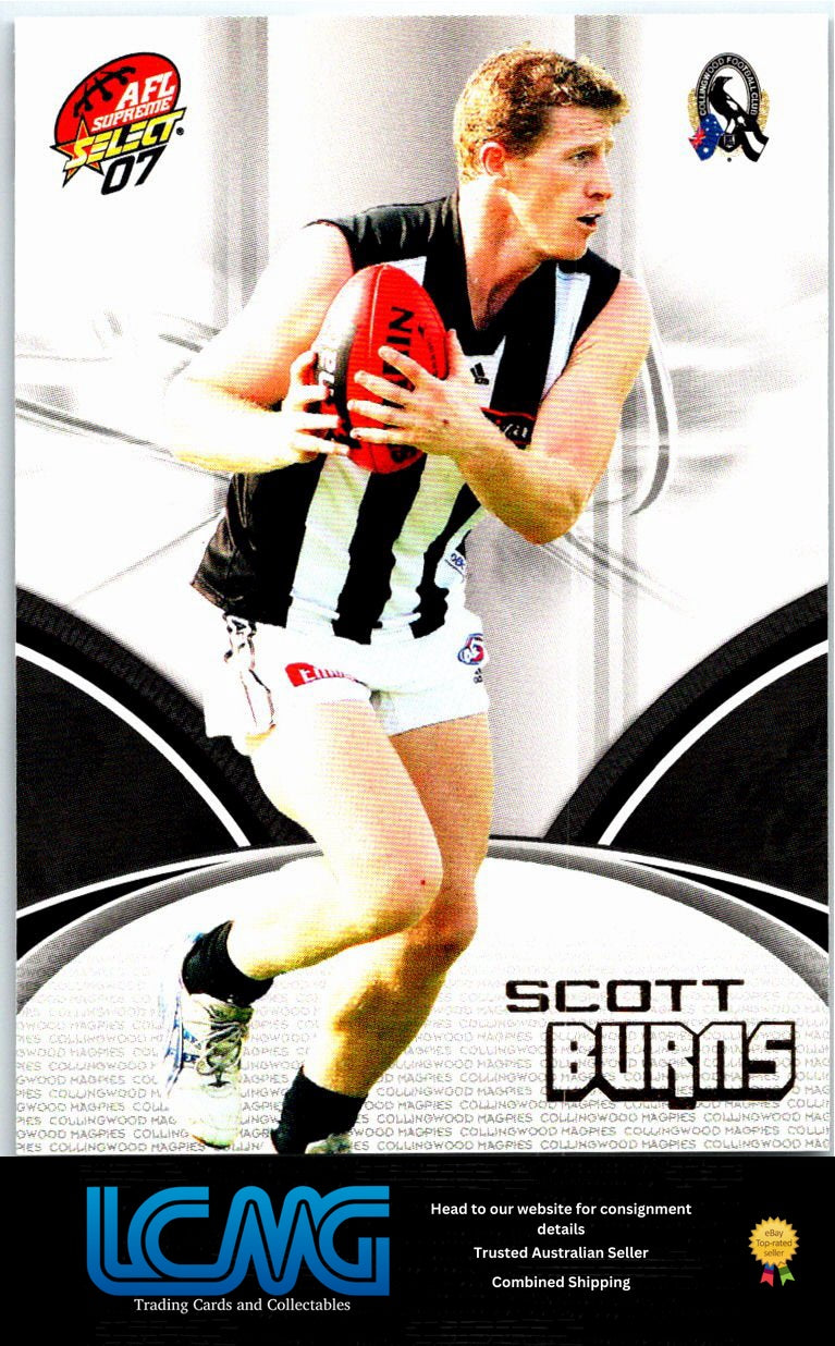 SCOTT BURNS 2007 AFL Supreme 07sup-41
