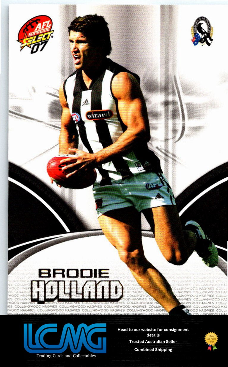 BRODIE HOLLAND 2007 AFL Supreme 07sup-42