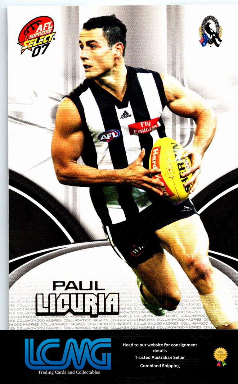 PAUL LICURIA 2007 AFL Supreme 07sup-43
