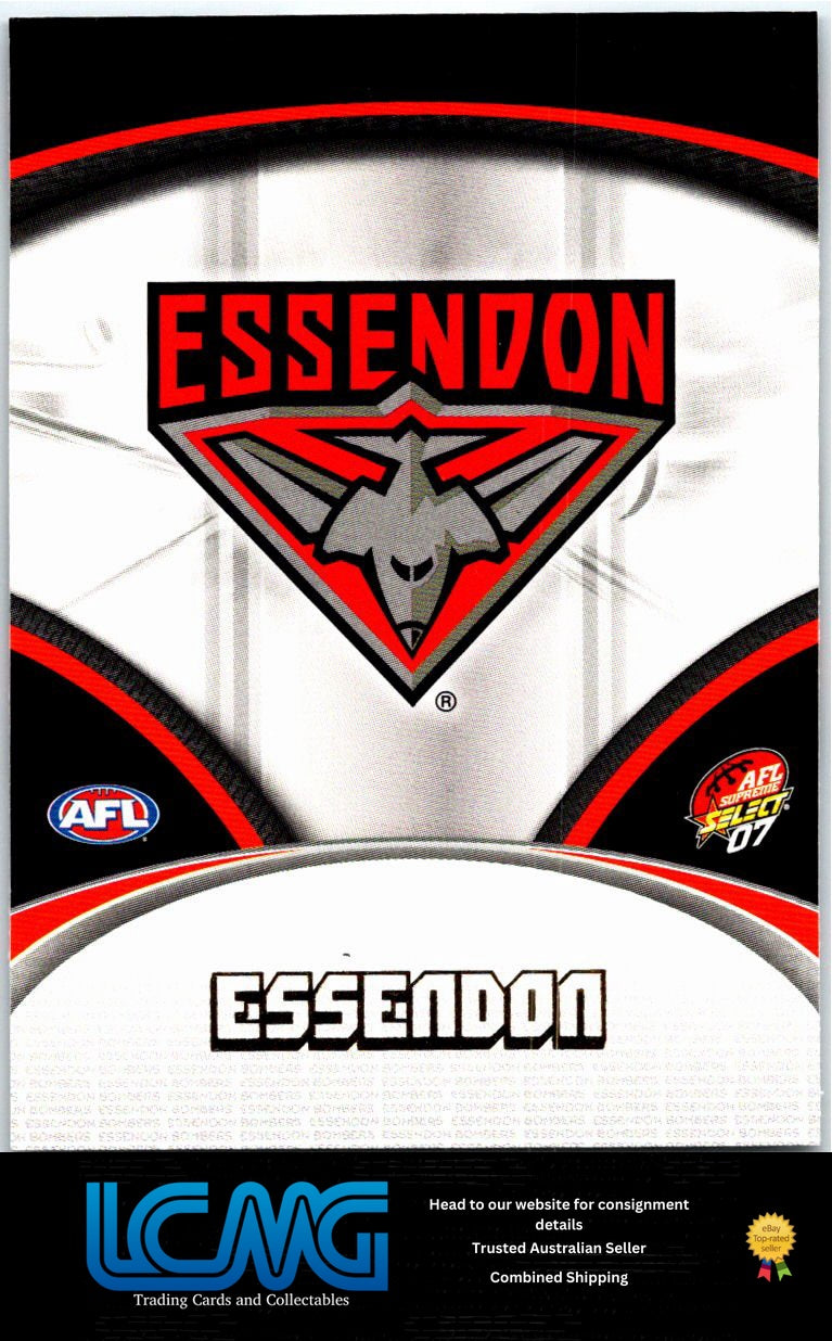 ESSENDON LOGO 2007 AFL Supreme 07sup-52