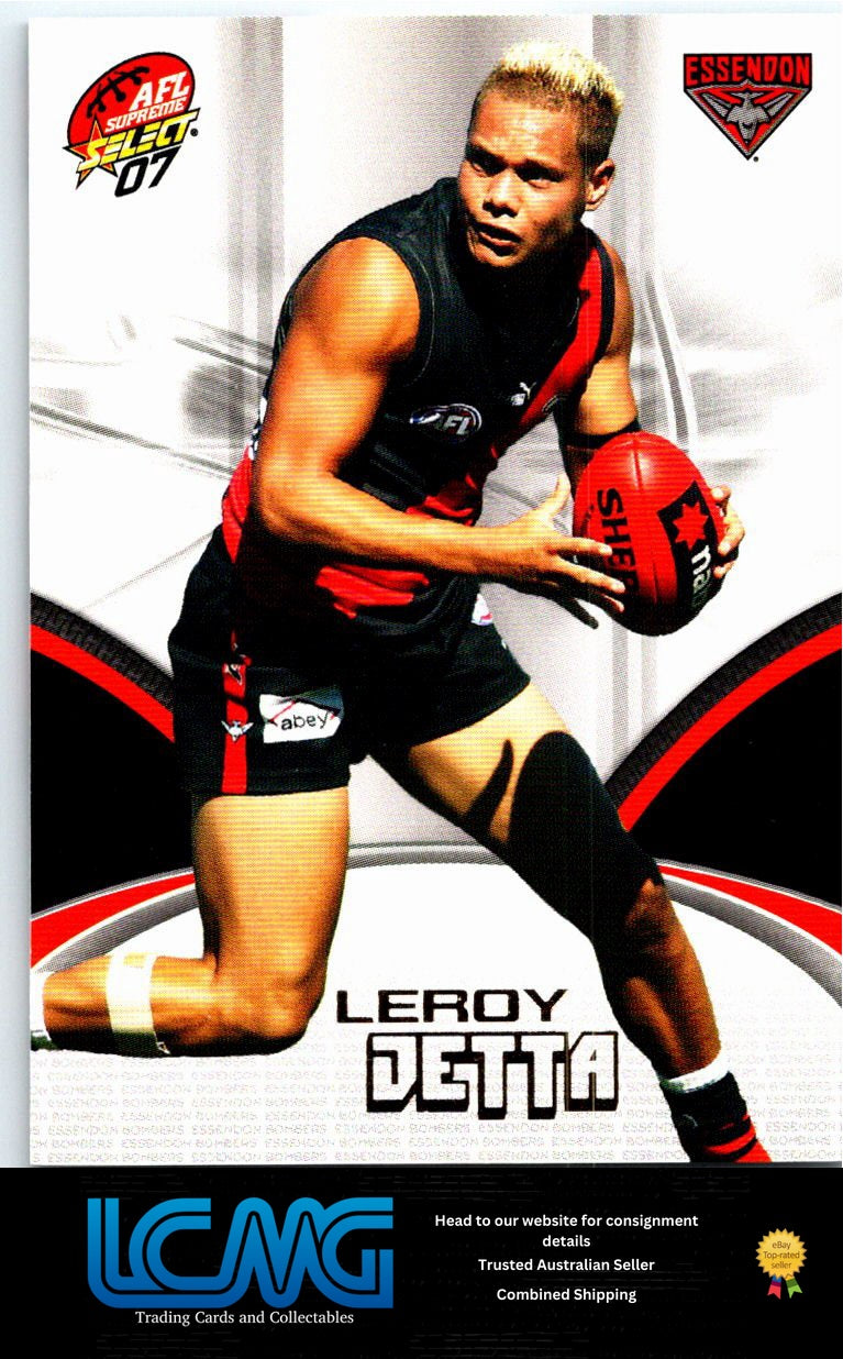 LEROY JETTA 2007 AFL Supreme 07sup-55