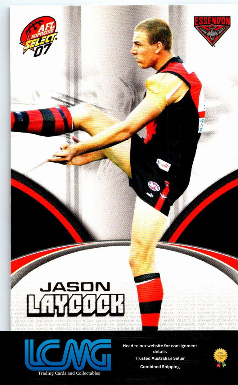 JASON LAYCOCK 2007 AFL Supreme 07sup-58