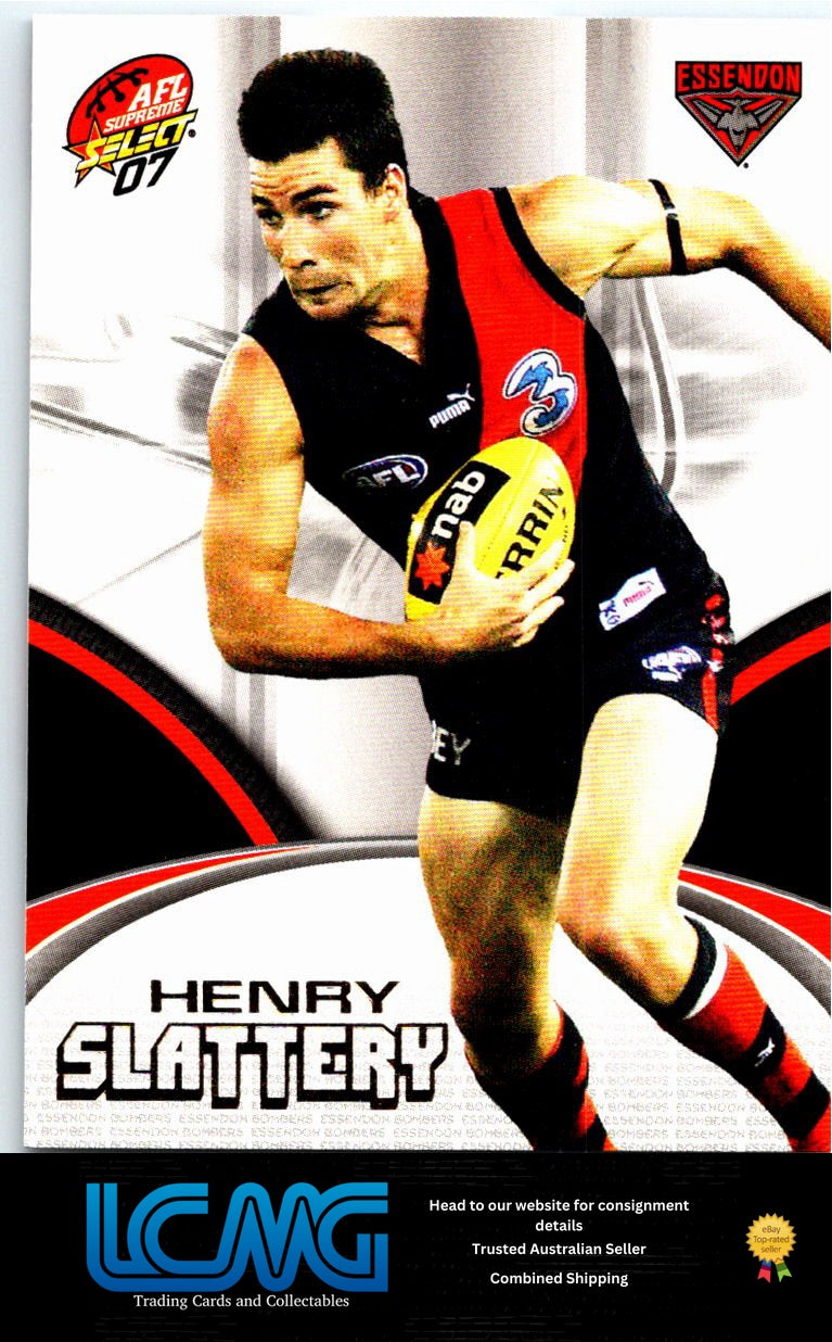 HENRY SLATTERY 2007 AFL Supreme 07sup-61