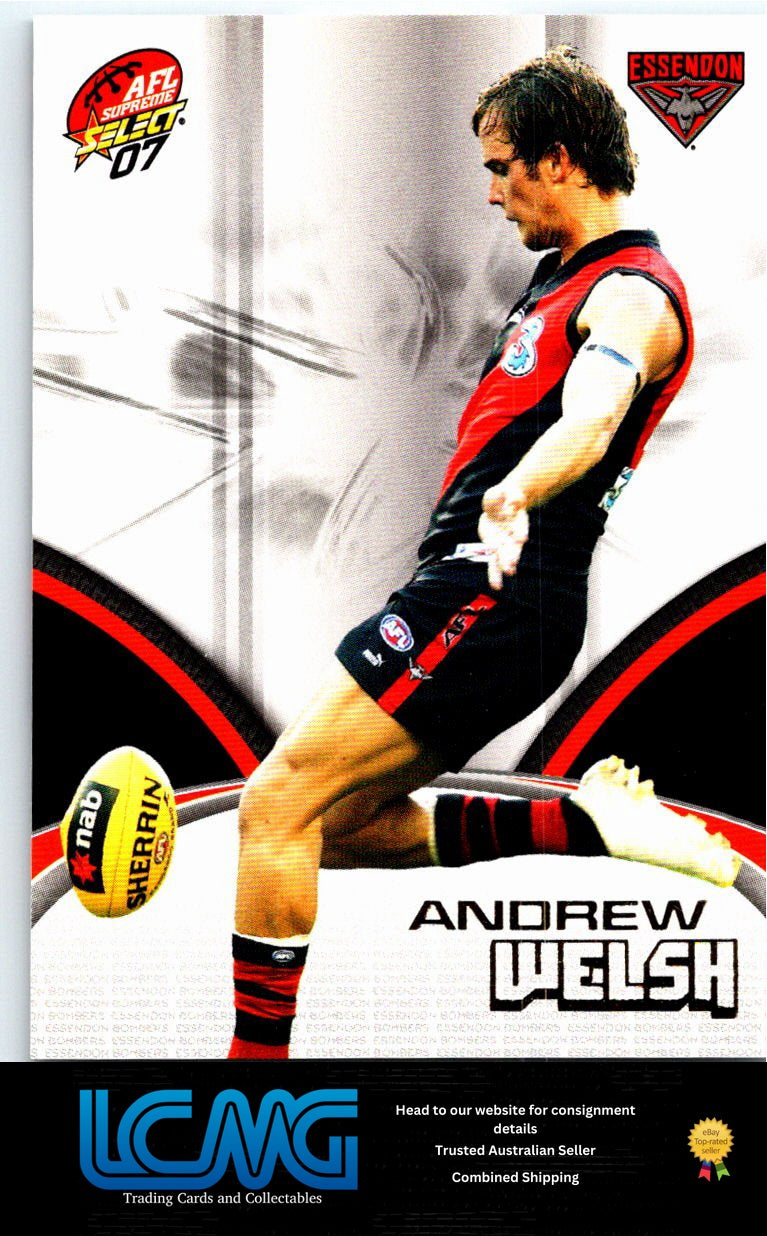 ANDREW WELSH 2007 AFL Supreme 07sup-62
