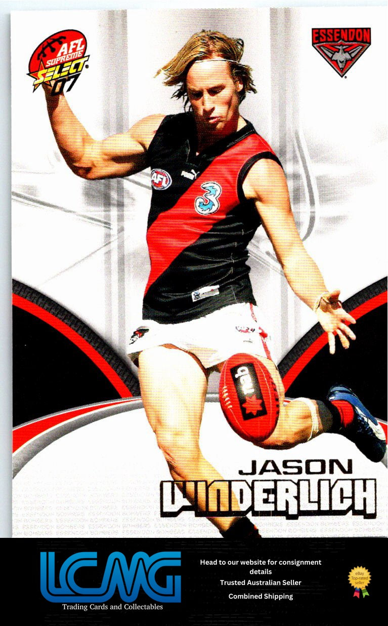 JASON WINDERLICH 2007 AFL Supreme 07sup-63