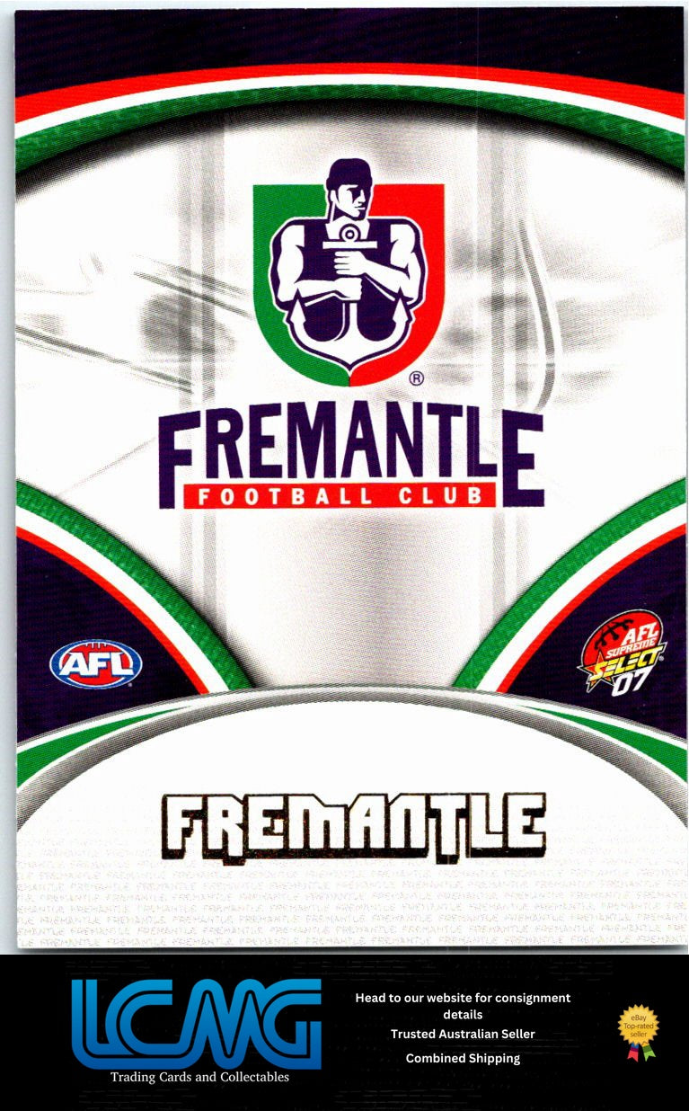 FREMANTLE LOGO 2007 AFL Supreme 07sup-64
