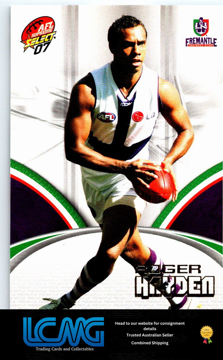 ROGER HAYDEN 2007 AFL Supreme 07sup-70