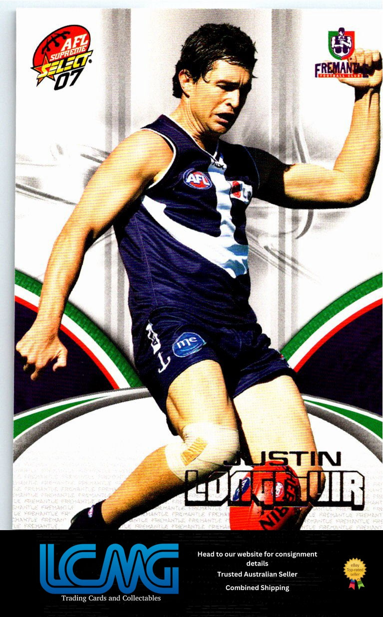 JUSTIN LONGMUIR 2007 AFL Supreme 07sup-72