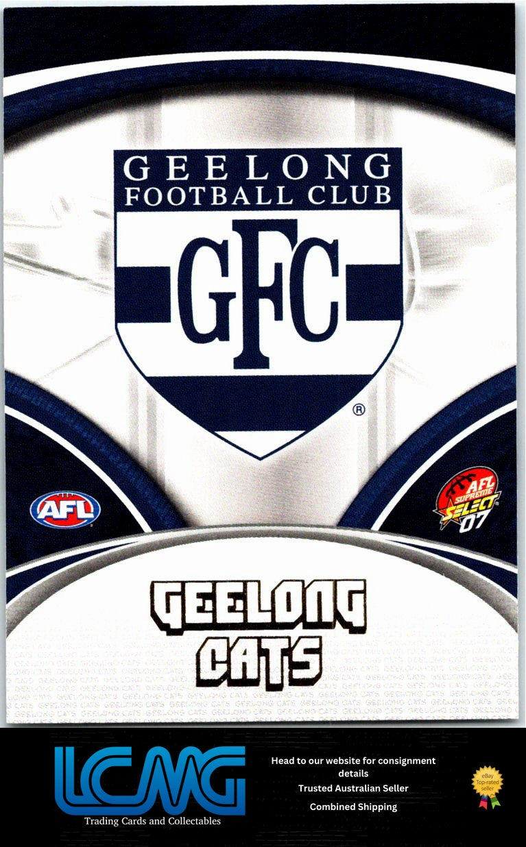 GEELONG LOGO 2007 AFL Supreme 07sup-76