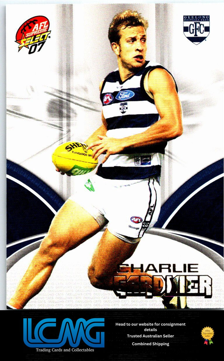 CHARLIE GARDINER 2007 AFL Supreme 07sup-80