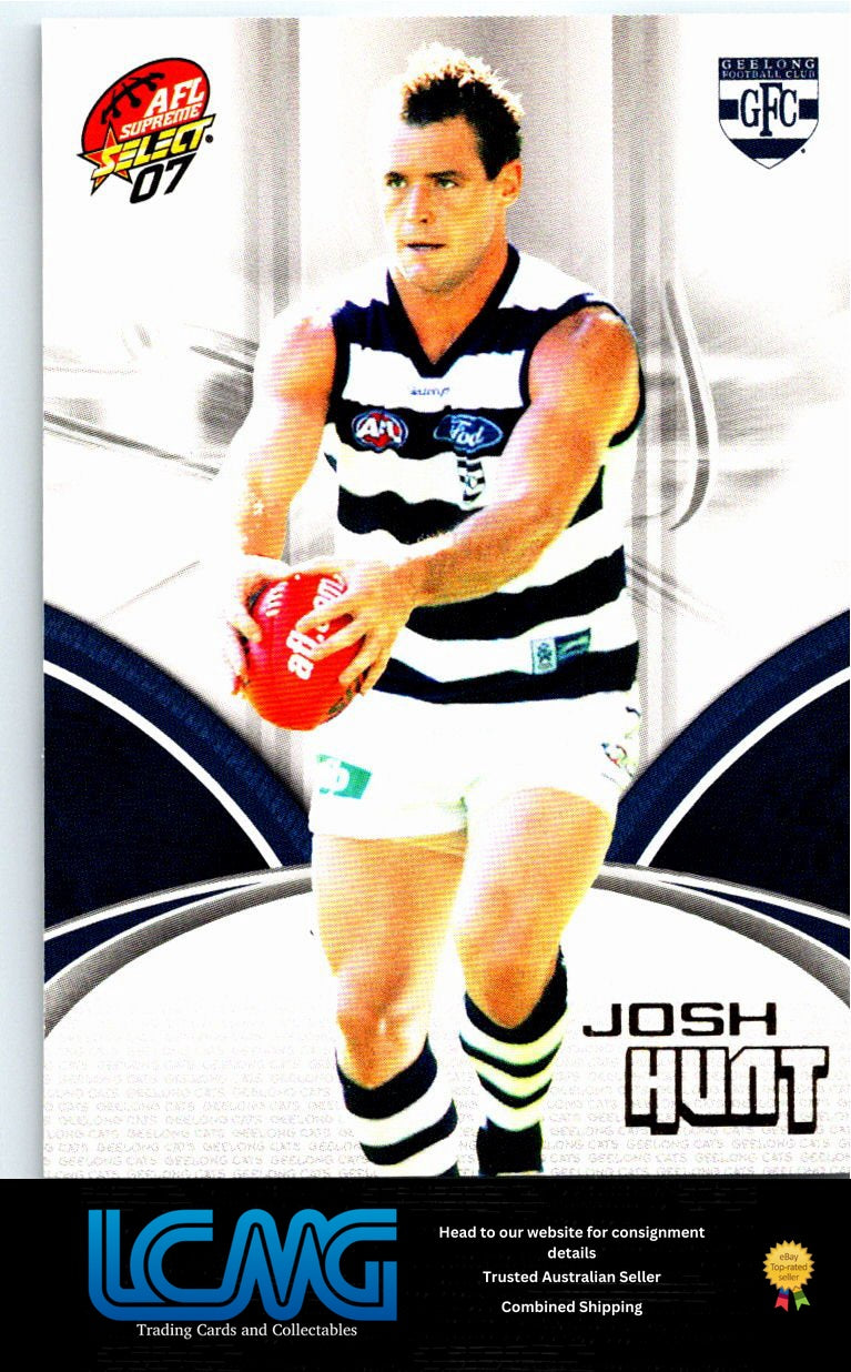 JOSH HUNT 2007 AFL Supreme 07sup-81