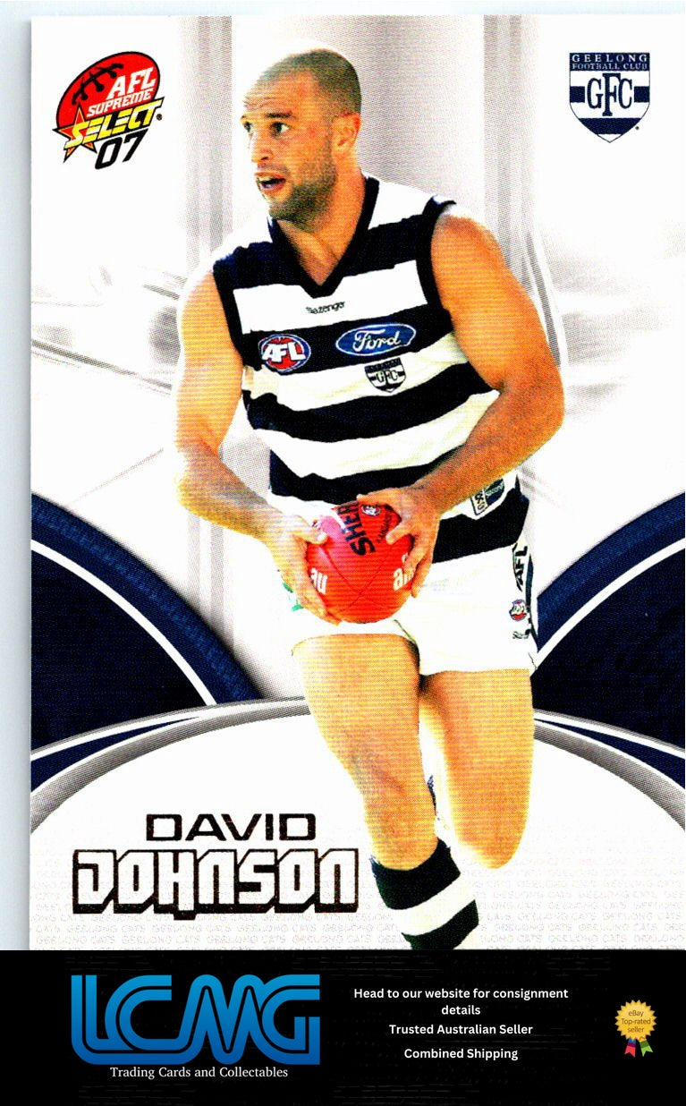 DAVID JOHNSON 2007 AFL Supreme 07sup-82