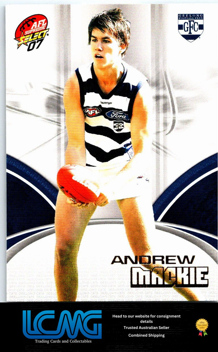 ANDREW MACKIE 2007 AFL Supreme 07sup-83