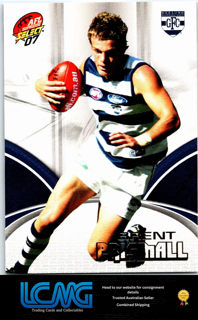 BRENT PRISMALL 2007 AFL Supreme 07sup-86