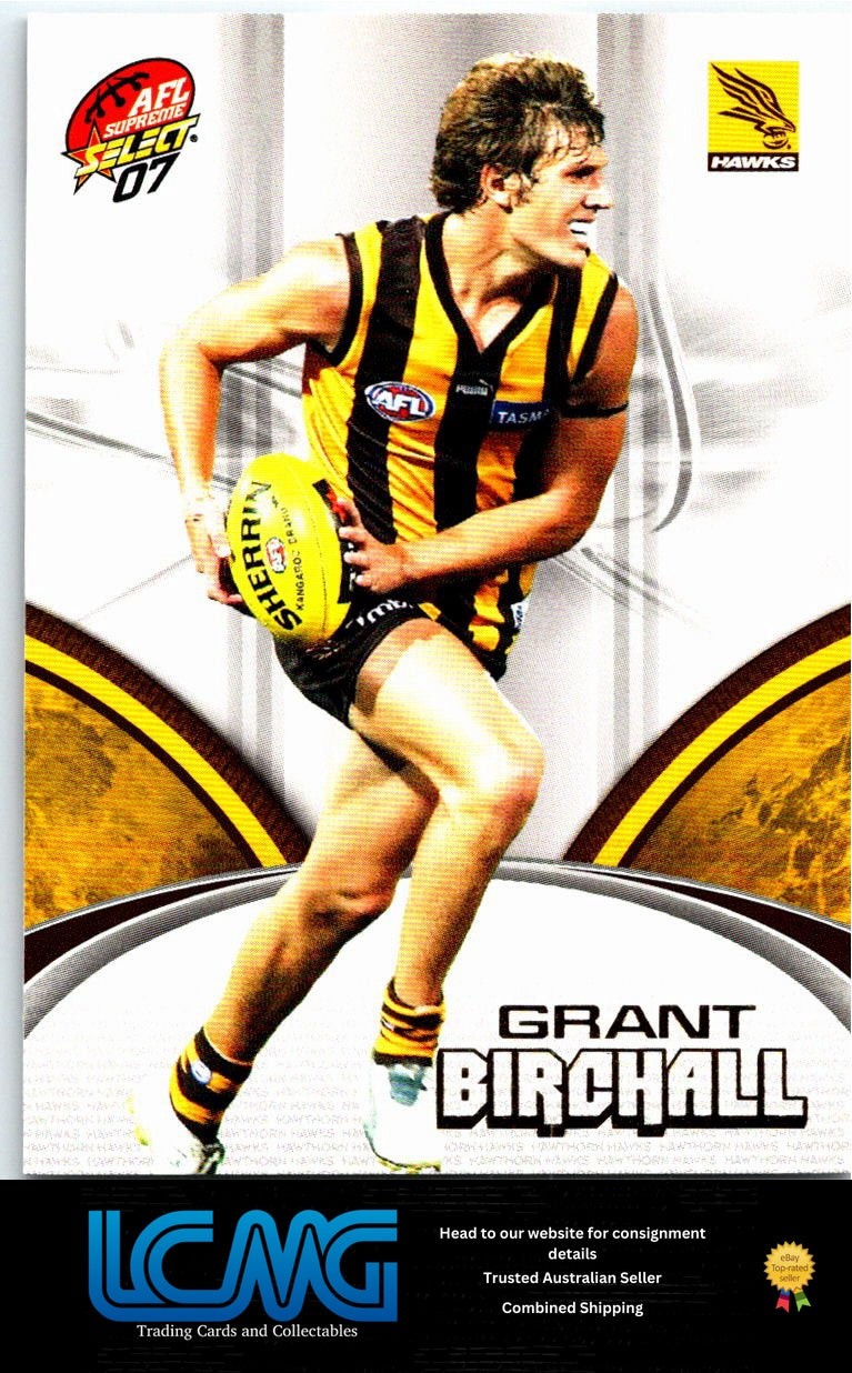 GRANT BIRCHALL 2007 AFL Supreme 07sup-90