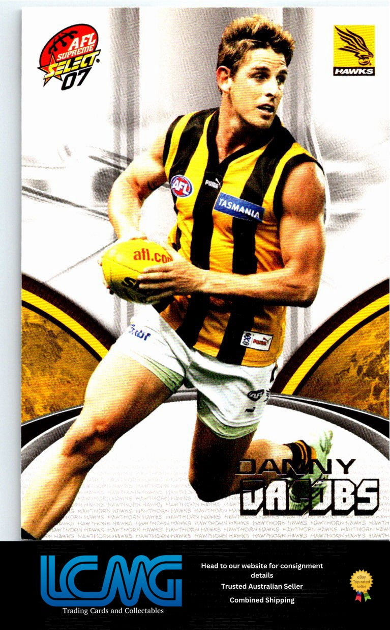 DANNY JACOBS 2007 AFL Supreme 07sup-96