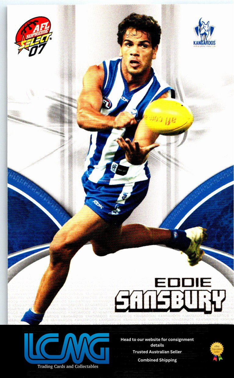 EDDIE SANSBURY 2007 AFL Supreme 07sup-106