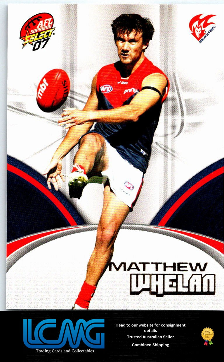 MATHEW WHELAN 2007 AFL Supreme 07sup-122