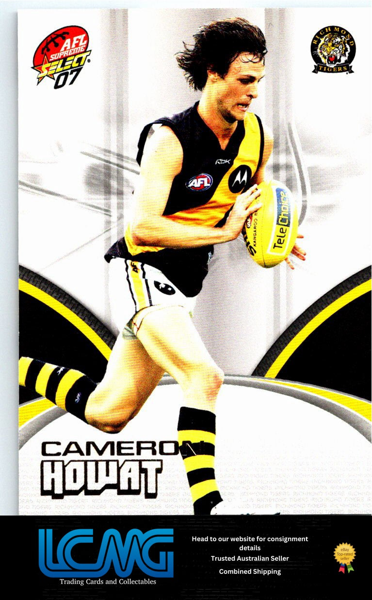 CAMERON HOWAT 2007 AFL Supreme 07sup-140