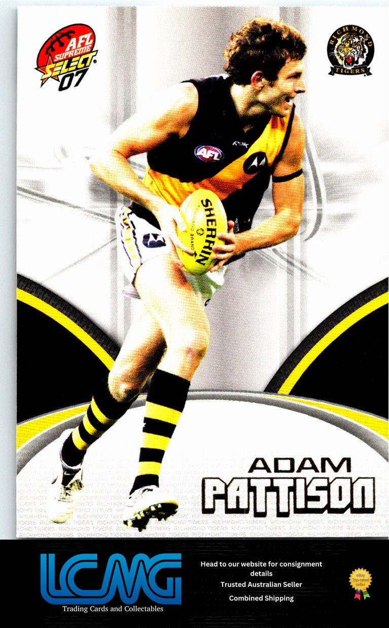 ADAM PATTISON 2007 AFL Supreme 07sup-143