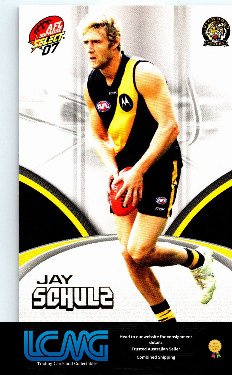 JAY SCHULZ 2007 AFL Supreme 07sup-145