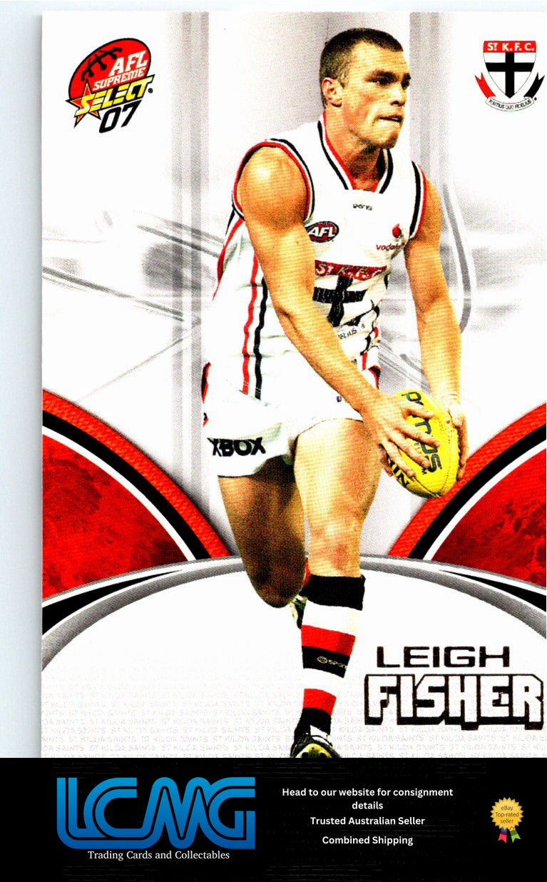 LEIGH FISHER 2007 AFL Supreme 07sup-152