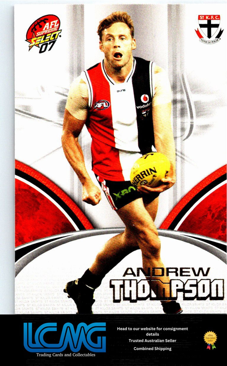 ANDREW THOMPSON 2007 AFL Supreme 07sup-153