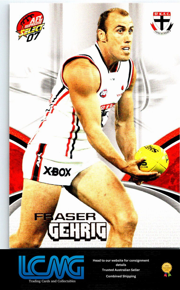 FRASER GEHRIG 2007 AFL Supreme 07sup-154