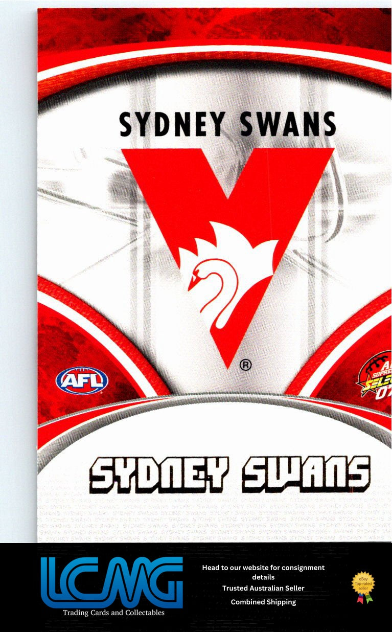 SYDNEY LOGO 2007 AFL Supreme 07sup-160