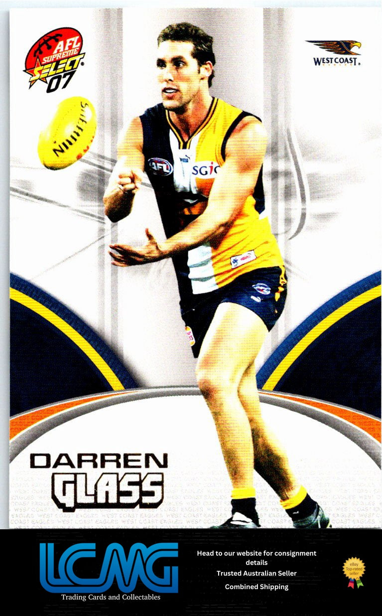 DARREN GLASS 2007 AFL Supreme 07sup-176