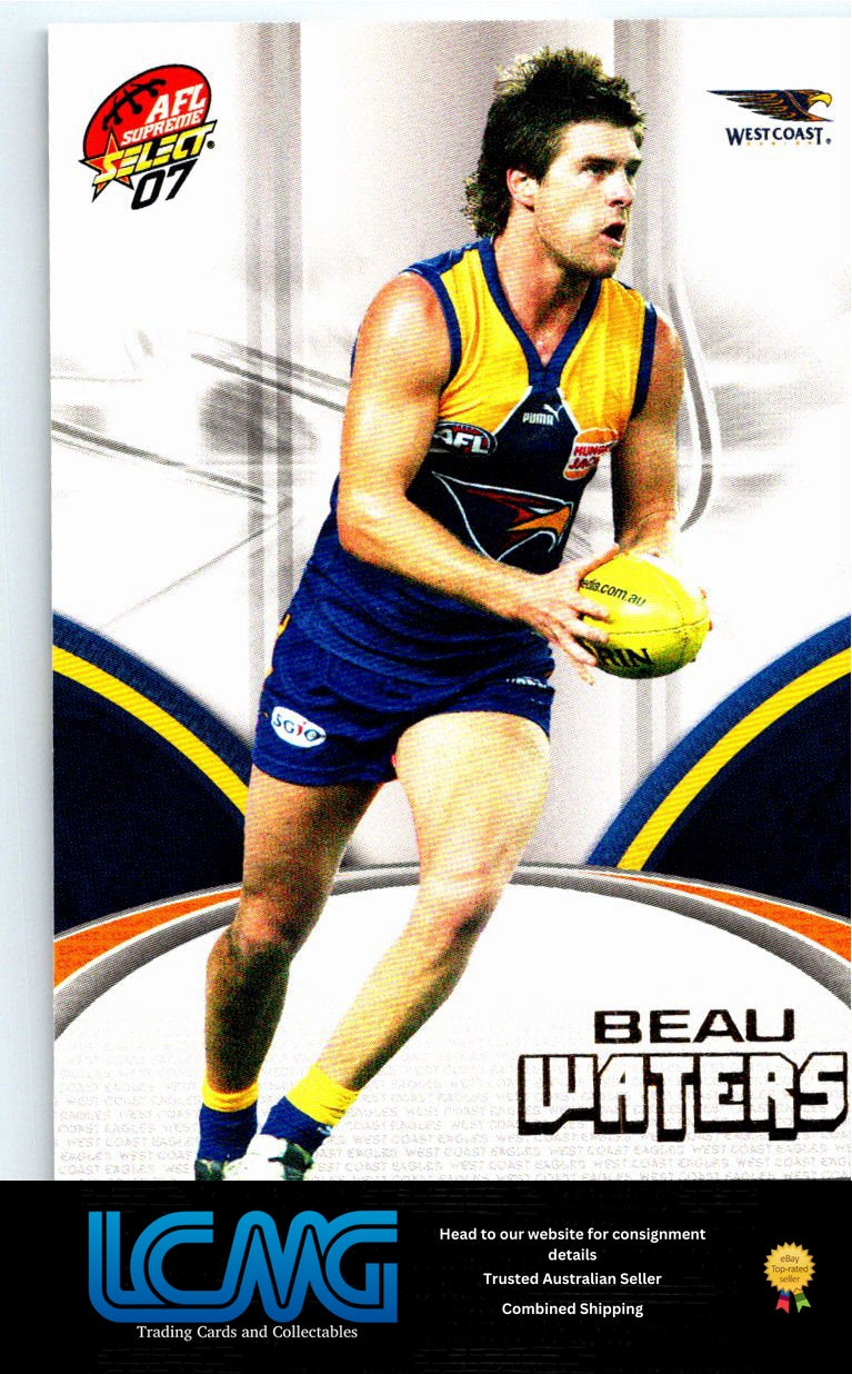 BEAU WATERS 2007 AFL Supreme 07sup-182