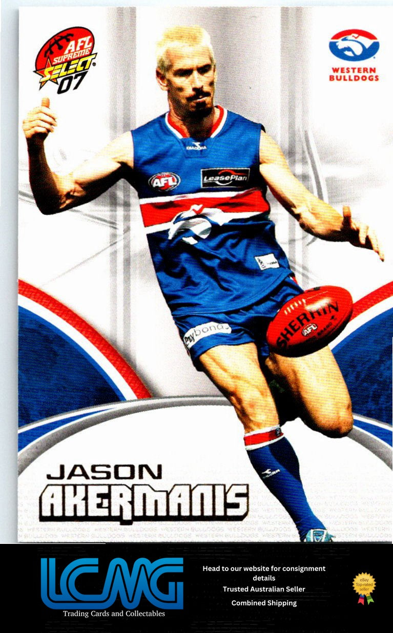 JASON AKERMANIS 2007 AFL Supreme 07sup-185