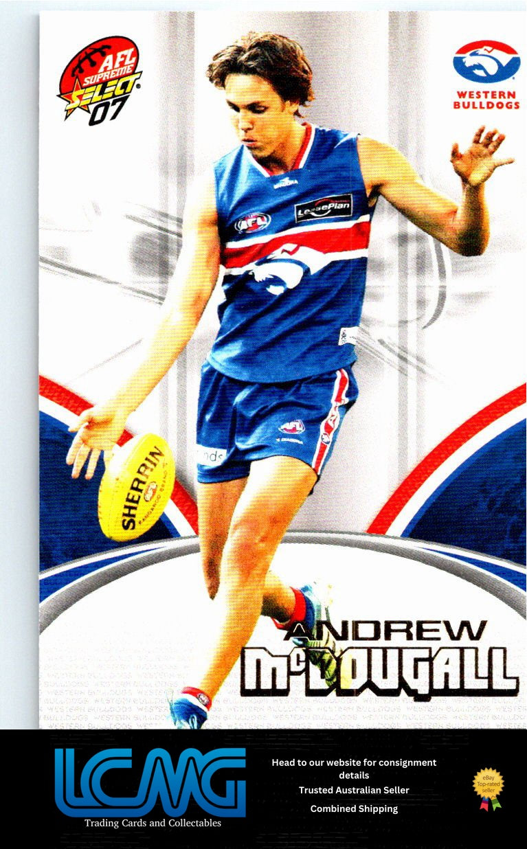 ANDREW MCDOUGALL 2007 AFL Supreme 07sup-189