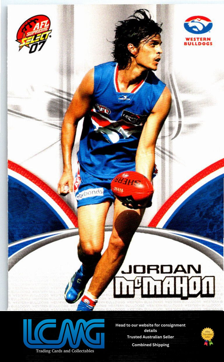 JORDAN MCMAHON 2007 AFL Supreme 07sup-190